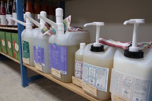 fill your cleaning bottles at De Gieterij in Wageningen
