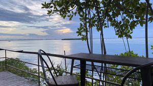 Beautiful Laguna Nichupte at The Pink Coconut in Cancun