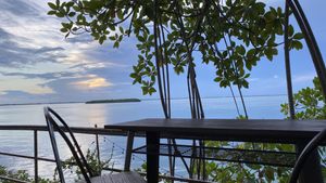 Lunch with a view at The Pink Coconut in Cancun