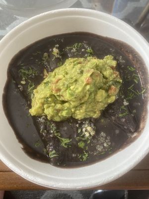 Enfrijolades  at The Pink Coconut in Cancun