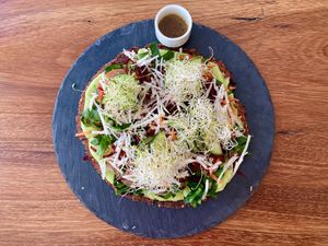 Pizza  at The Pink Coconut in Cancun