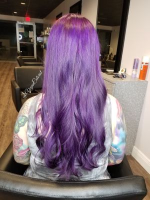 Purple at VeganColorist in Tampa