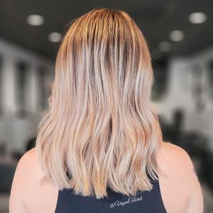 Cool toned balayage at VeganColorist in Tampa