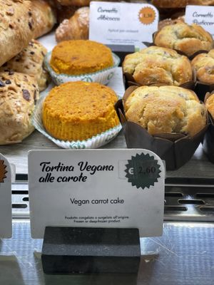 Vegan item at Mokà in La Spezia