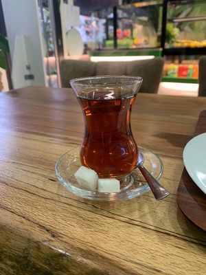 Tea at Veganland in Berlin