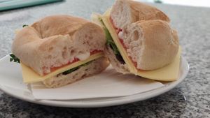 Vegan Cheese Sandwich at Xato in Moledo