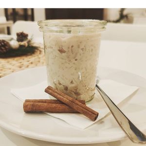 Rice Pudding at Xato in Moledo