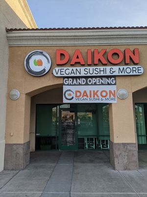Entrance at Daikon Vegan Sushi in Las Vegas