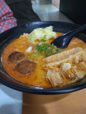 Curry ramen was great- husband prefers it to the other ramen  at Daikon Vegan Sushi in Las Vegas