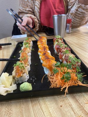 Vegan sushi ! #Veganuary at Daikon Vegan Sushi in Las Vegas