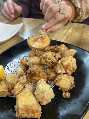 Vegan karage  #Veganuary at Daikon Vegan Sushi in Las Vegas