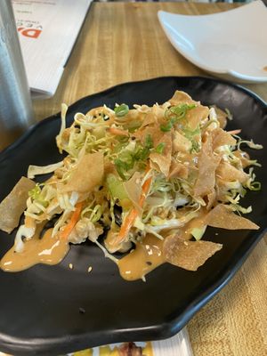 Crunch Garbanzo Bean Salad  at Daikon Vegan Sushi in Las Vegas