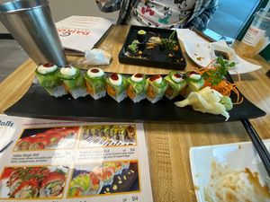 Caterpillar roll  at Daikon Vegan Sushi in Las Vegas