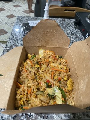Basil Fried Rice   at Daikon Vegan Sushi in Las Vegas