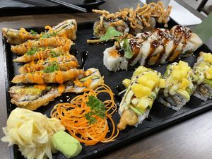   at Daikon Vegan Sushi in Las Vegas