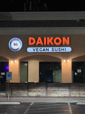 Great Vegan Sushi  at Daikon Vegan Sushi in Las Vegas