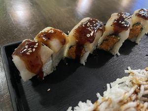 Hot Girl roll  at Daikon Vegan Sushi in Las Vegas