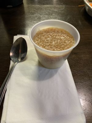 Tapioca pudding   at Daikon Vegan Sushi in Las Vegas