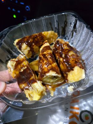 Fried banana at Daikon Vegan Sushi in Las Vegas