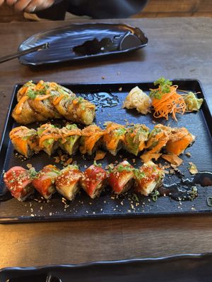 We had already ate some but wow!   at Daikon Vegan Sushi in Las Vegas