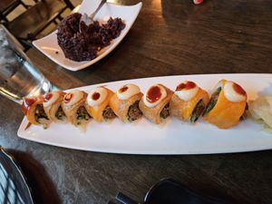 👻 spooky sushi at Daikon Vegan Sushi in Las Vegas