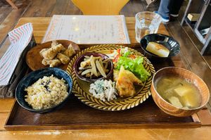   at Vegetable Lunch Xi Fang 喜坊 in Sapporo