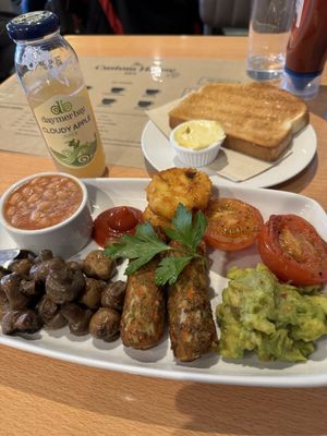 Really nice breakfast   at Custom House Cafe in Weymouth