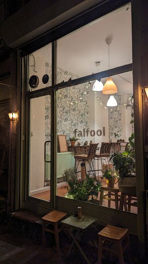  at Falfool Vegan House in Istanbul