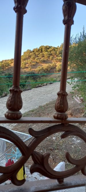 View from our room at Finca Pereila in Coin