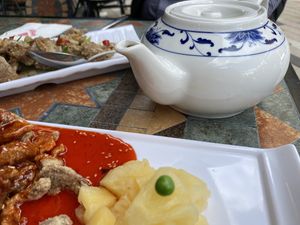 Just before launching into main courses. Amazing tastes!  at Kung Fu Oriental Buffet in Stratford-upon-avon