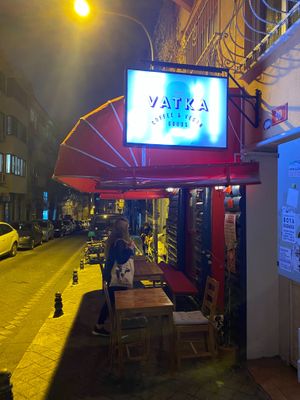 Outside  at VATKA in Istanbul