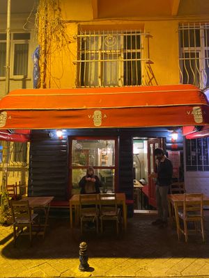 Outside at VATKA in Istanbul