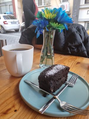 Vegan browni🤌 at VATKA in Istanbul