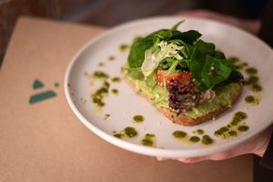 Avocado toast at Vitary in Odessa