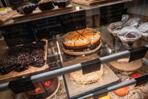 Large assortment of cakes and sweets at Vitary in Odessa