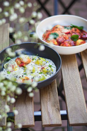 Ravioli at Vitary in Odessa