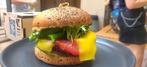 Vegan Burger at Vitary in Odessa