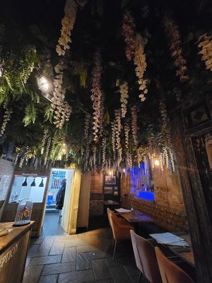 Decor at The Dirty Bottles in Alnwick