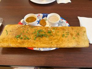 Magic Masala dosa  at Flying Idlis - Downtown in Houston