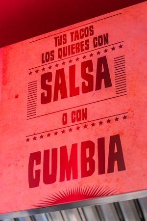 Salsas... at Poncho Tacos in Athens