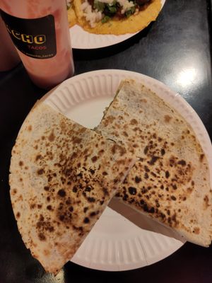 Quesedilla at Poncho Tacos in Athens