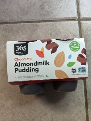 Vegan pudding cups at Whole Foods Market in Reno