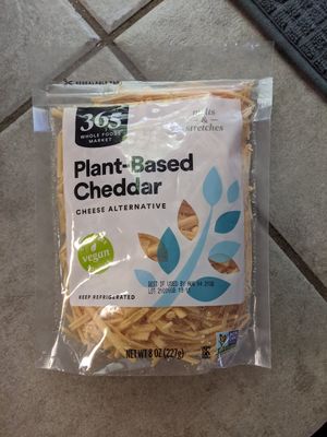 House brand vegan cheese at Whole Foods Market in Reno