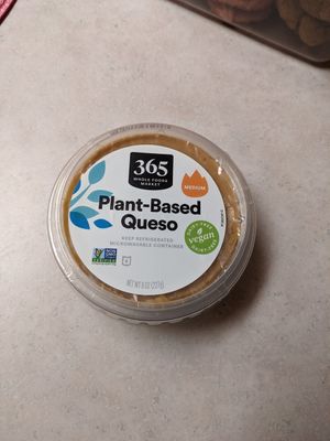 Vegan queso 🔥 at Whole Foods Market in Reno