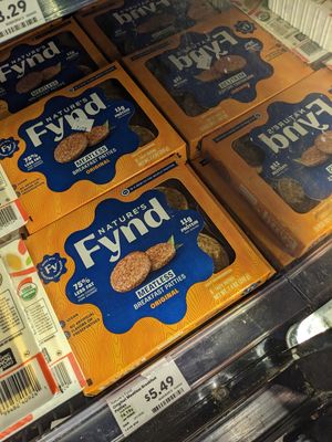Vegan meat from nature's fynd at Whole Foods Market in Reno