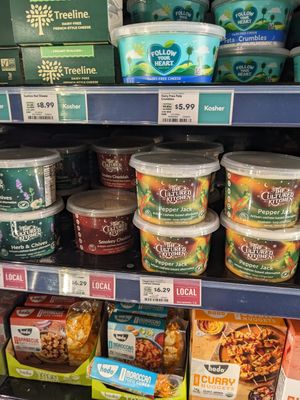 Cultured kitchen vegan cheeses at Whole Foods Market in Reno