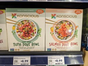 Frozen vegan poke at Whole Foods Market in Reno