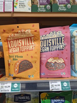 Vegan bacon bits and salad toppings at Whole Foods Market in Reno