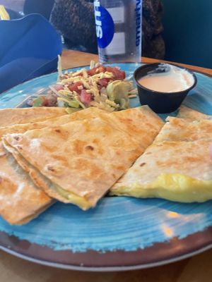 Kids Vegan Quesadilla   at Casa Azul Taqueria in Providence