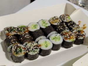 Maki set at Chill Out Vegan in Odessa